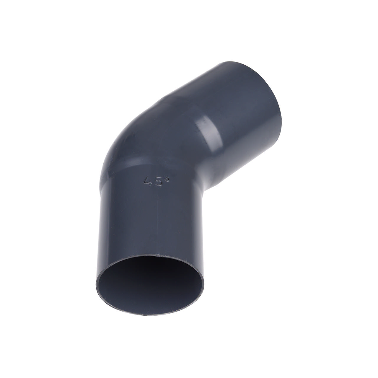 Rörböj 75 mm 45 gr. antracit