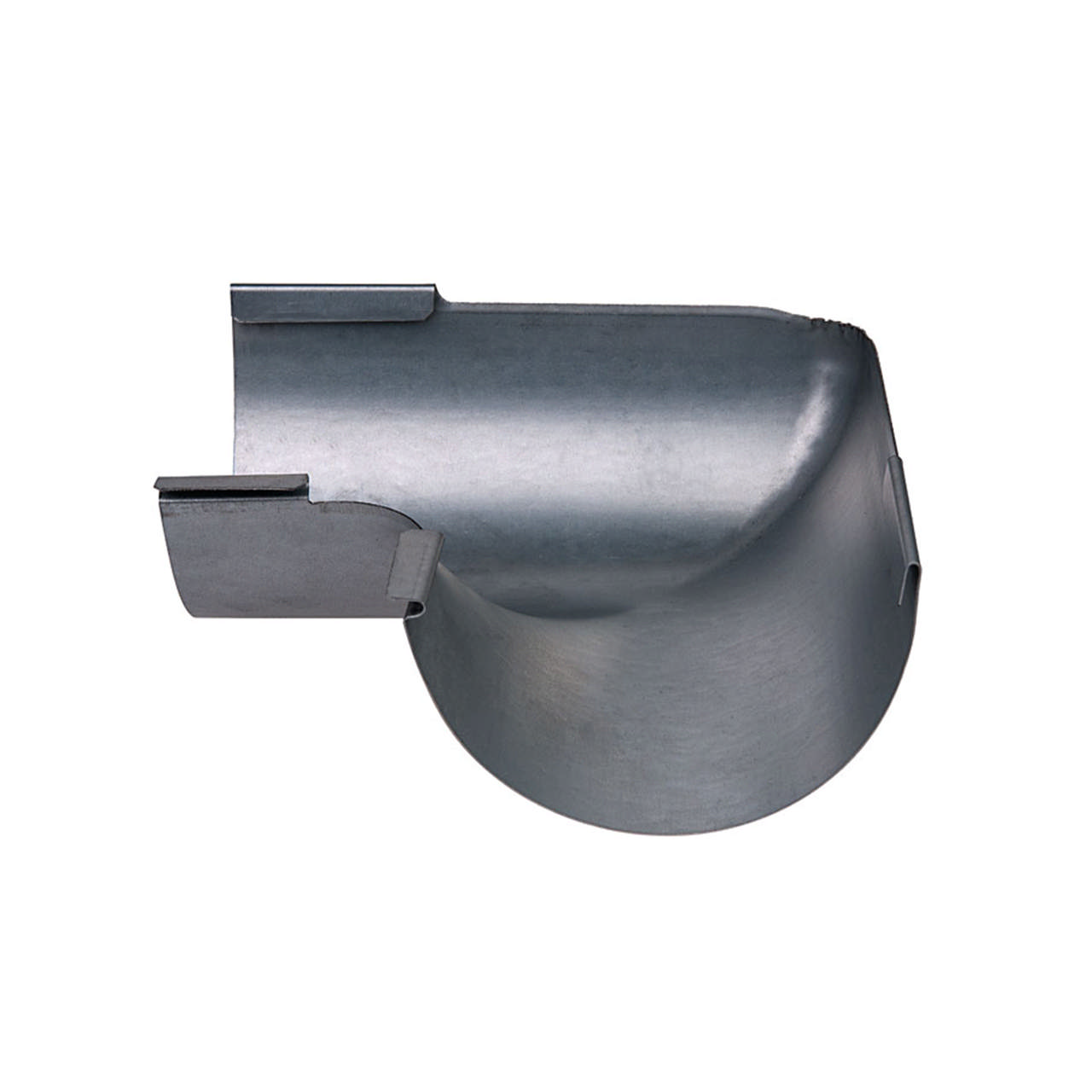 Stål Plus rännvinkel 125 mm 90 gr. inv. galv.